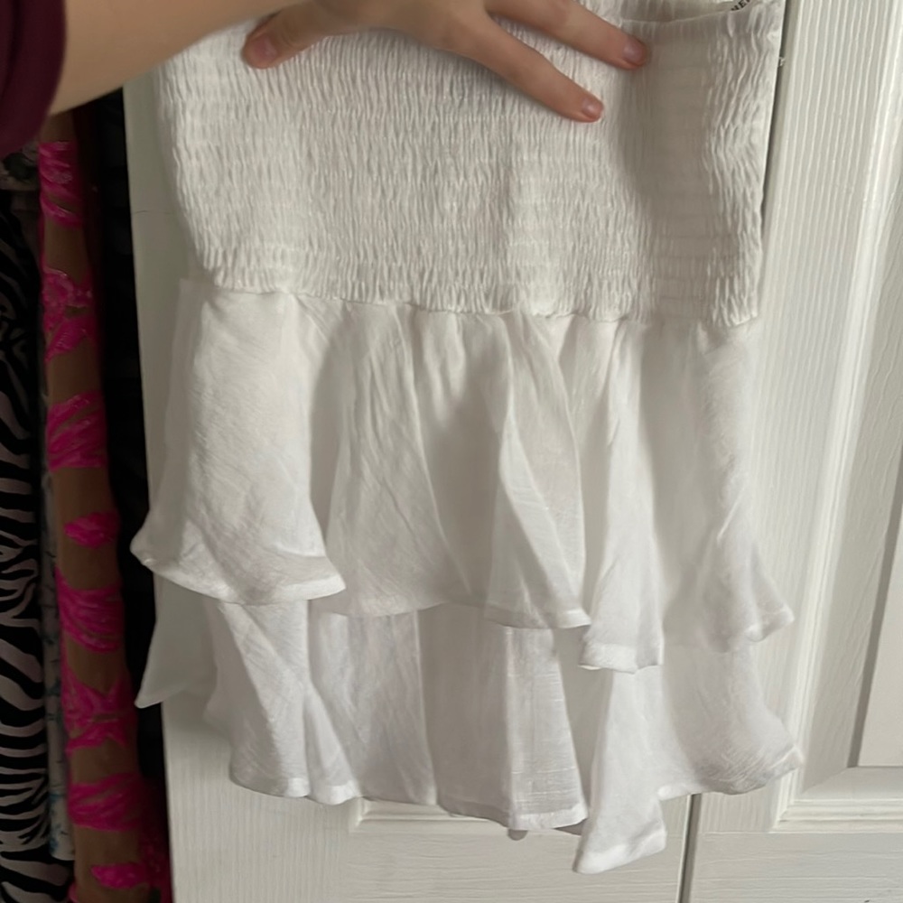 SHEIN white skirt